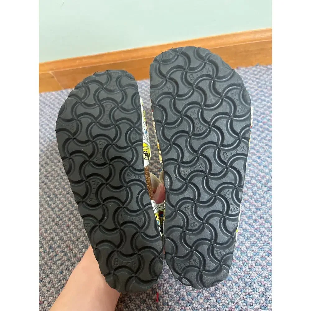 Birkenstock Disney Mickey Mouse Comic Strip Toddler Sandal Size 12